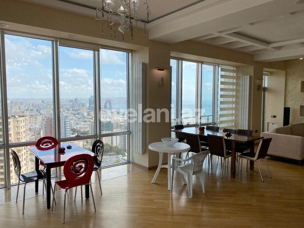 Rent, new building, 3 room, 240 m², Baku, Yasamal r, Yasamal d, Elmlar Akademiyası m.