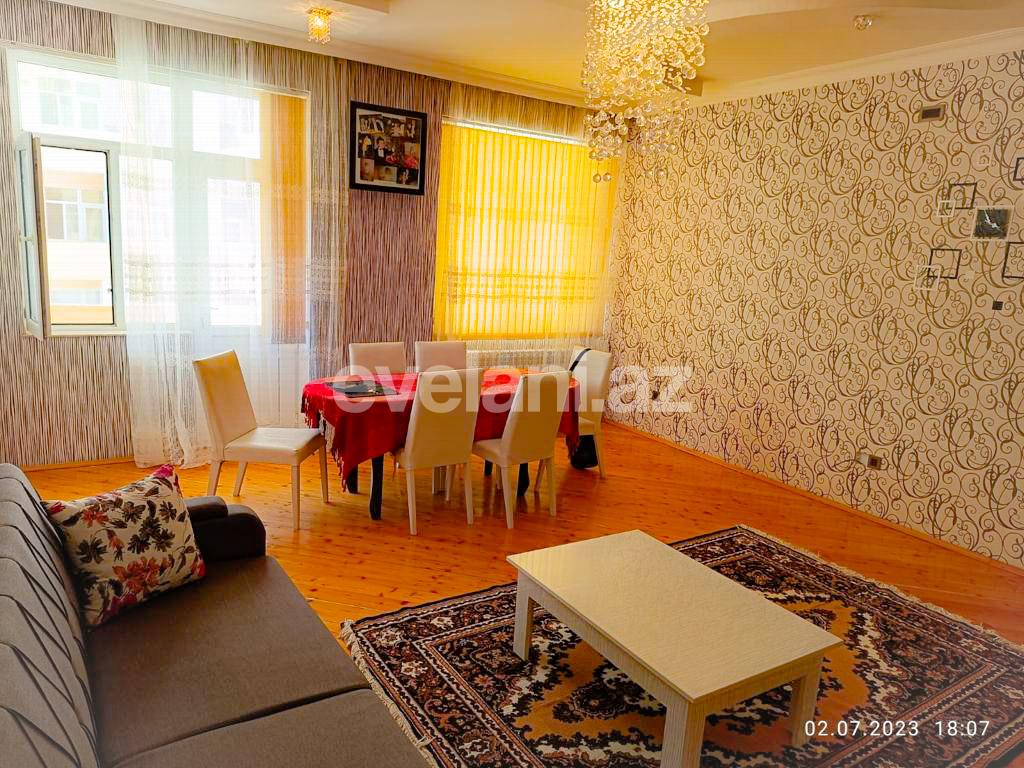 Kirayə verilir, yeni tikili, 3 otaqlı, 120 m², Bakı, Xətai r, Həzi Aslanov m.