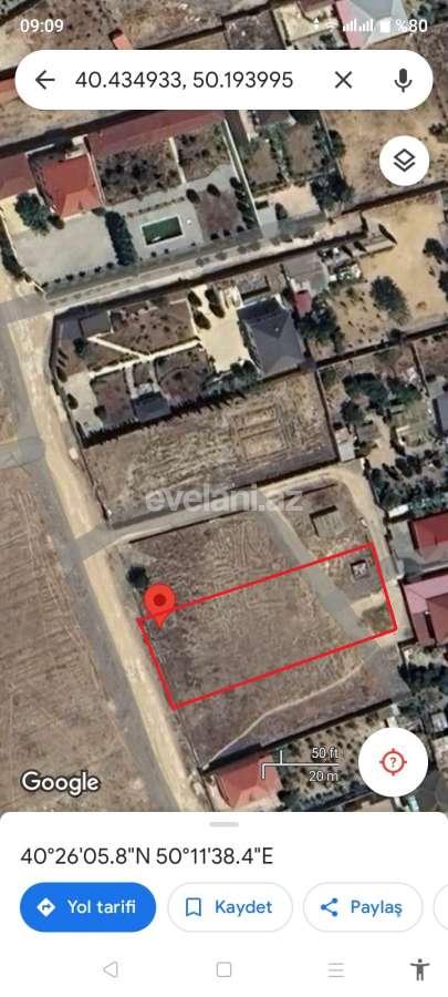 Sale, land, 12 ar, Baku, Khazar r, Gala d.