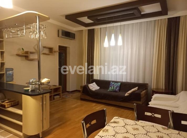 Rent, new building, 3 room, 110 m², Baku, Nasimi r, Sahil m.