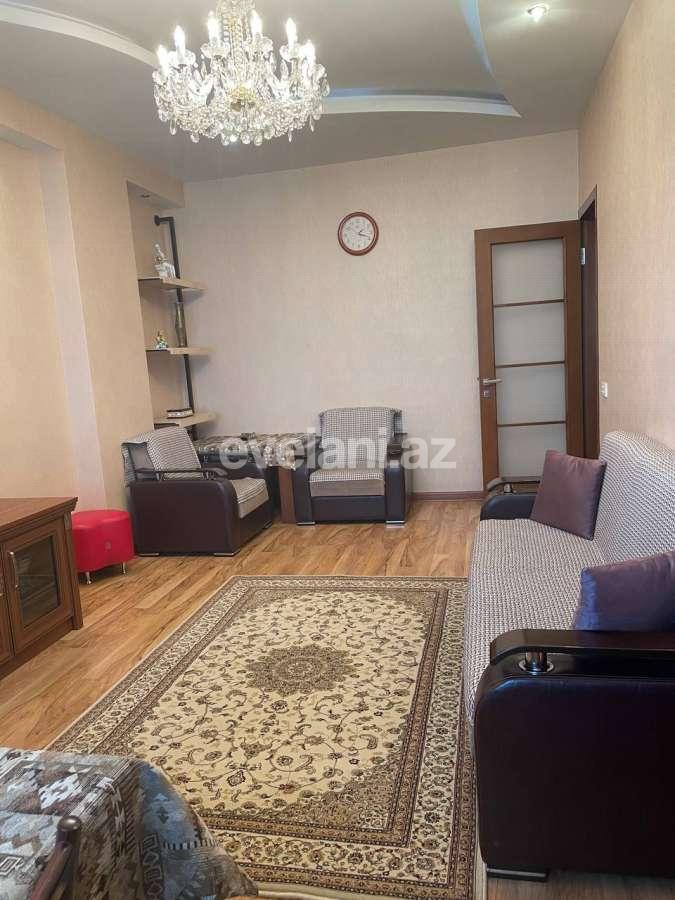 Kirayə verilir, yeni tikili, 2 otaqlı, 64 m², Bakı, Nəsimi r, 4-cü mikrorayon q, Memar Əcəmi m.