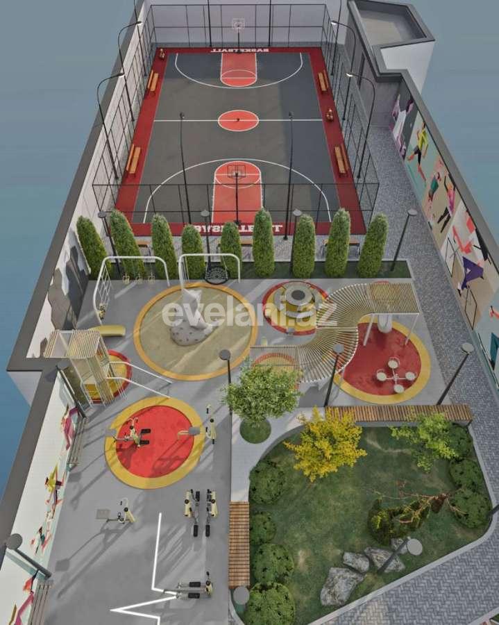 Sale, new building, 2 room, 90 m², Baku, Khatai r, Shah Ismail Khatai m.