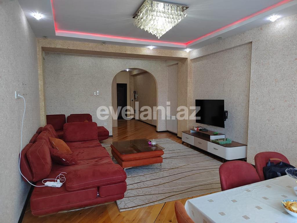 Rent, new building, 3 room, 124 m², Baku, Khatai r, Shah Ismail Khatai m.