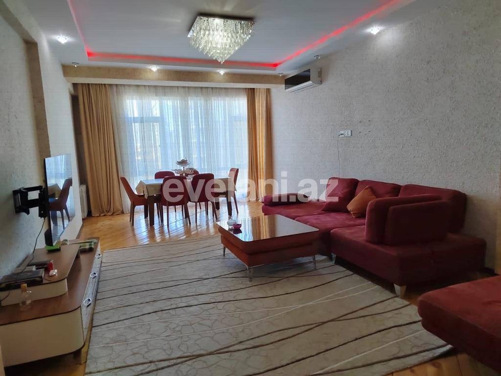 Rent, new building, 3 room, 124 m², Baku, Khatai r, Shah Ismail Khatai m.