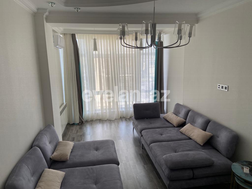 Rent, new building, 3 room, 100 m², Baku, Khatai r.