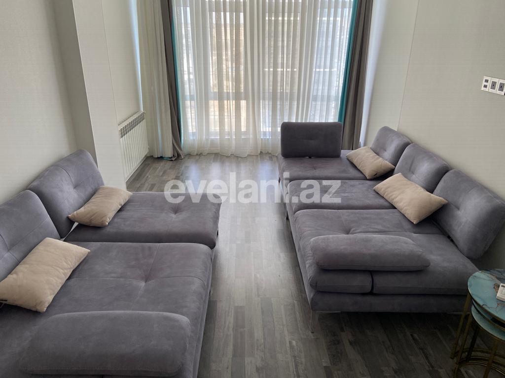 Rent, new building, 3 room, 100 m², Baku, Khatai r.