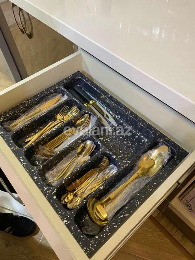 Rent, new building, 3 room, 100 m², Baku, Yasamal r.