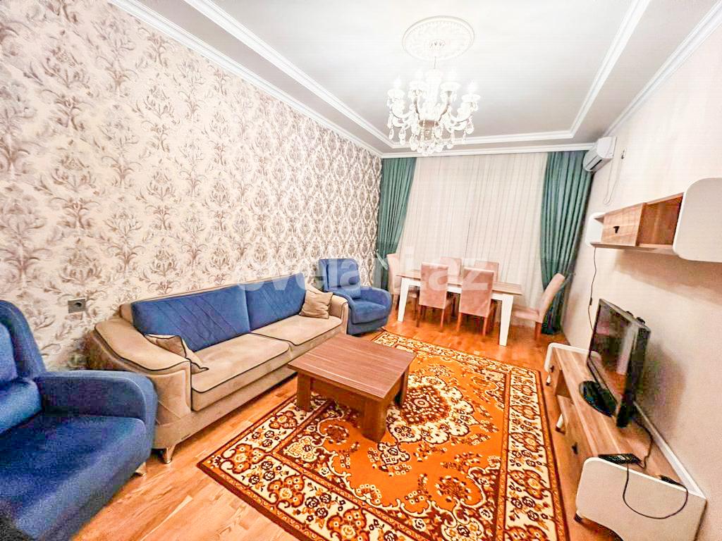 Kirayə verilir, yeni tikili, 2 otaqlı, 75 m², Bakı, Nizami r, Neftçilər m.