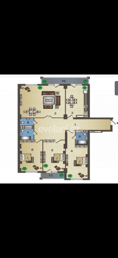 Satılır, yeni tikili, 4 otaqlı, 205 m², Bakı, Nəsimi r, Gənclik m.