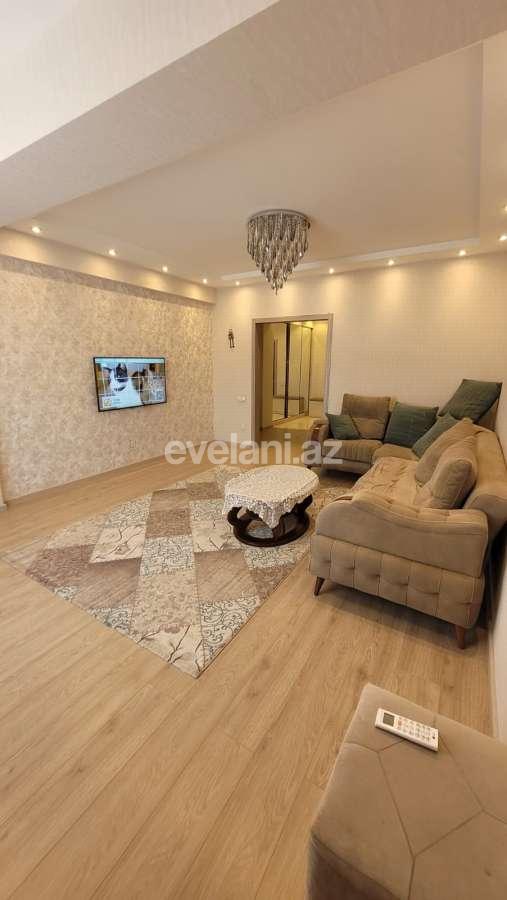 Rent, new building, 3 room, 123 m², Baku, Yasamal r, Inshaatchilar m.