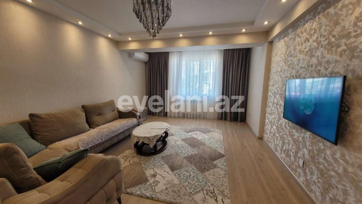 Rent, new building, 3 room, 123 m², Baku, Yasamal r, Inshaatchilar m.