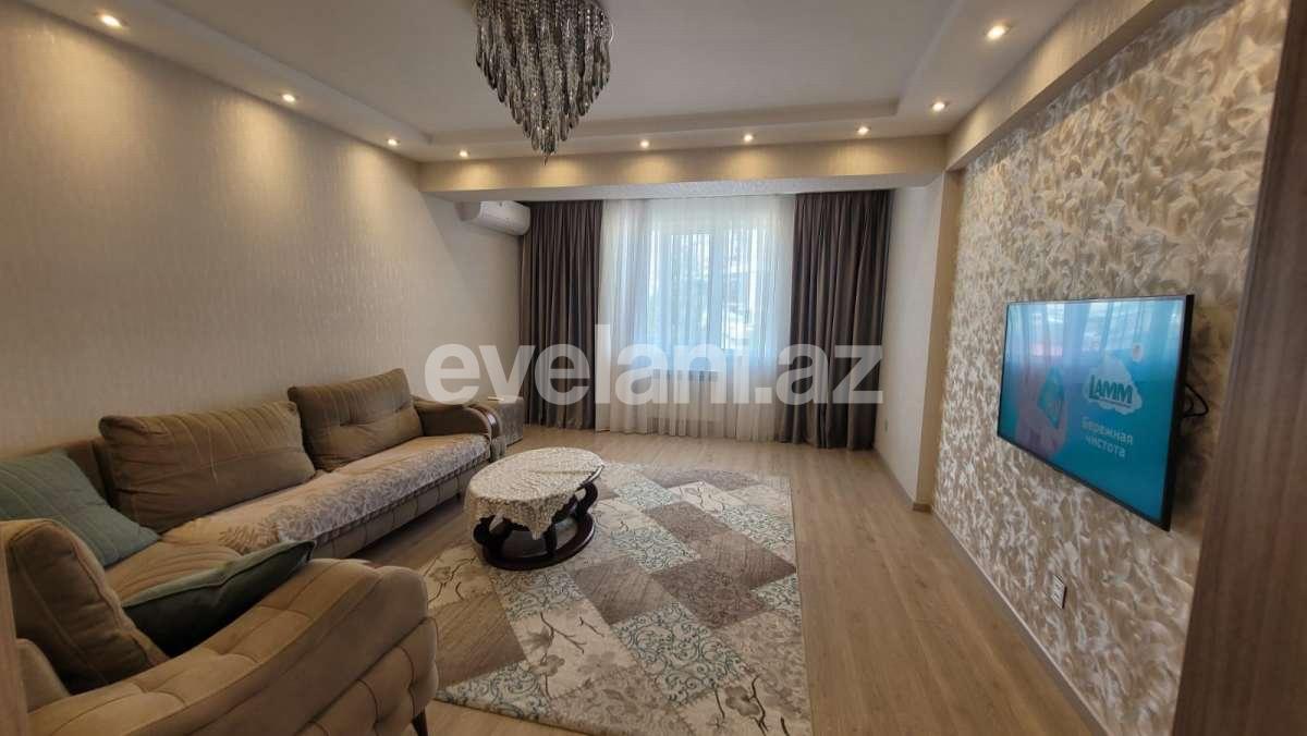 Rent, new building, 3 room, 123 m², Baku, Yasamal r, Inshaatchilar m.