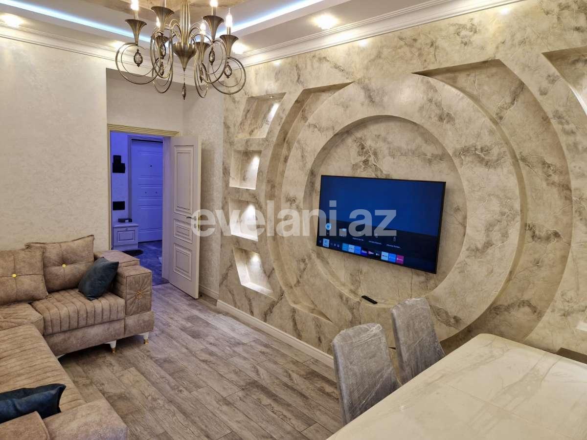 Сдаётся, новостройка, 3-комнаты, 80 m², Баку, Хатаинский r, Ази Асланов m.