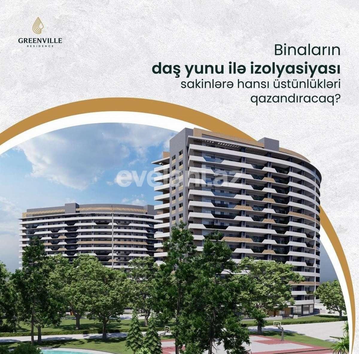 Satılır, yeni tikili, 3 otaqlı, 114 m², Bakı, Binəqədi r, 20 yanvar m.