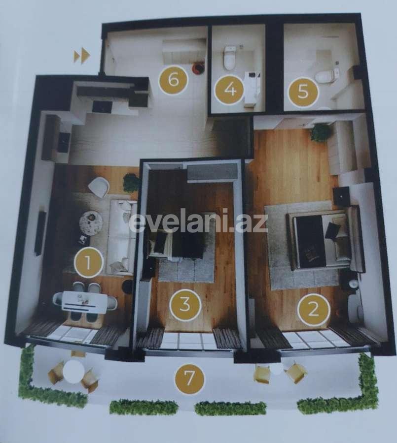 Satılır, yeni tikili, 3 otaqlı, 114 m², Bakı, Binəqədi r, 20 yanvar m.