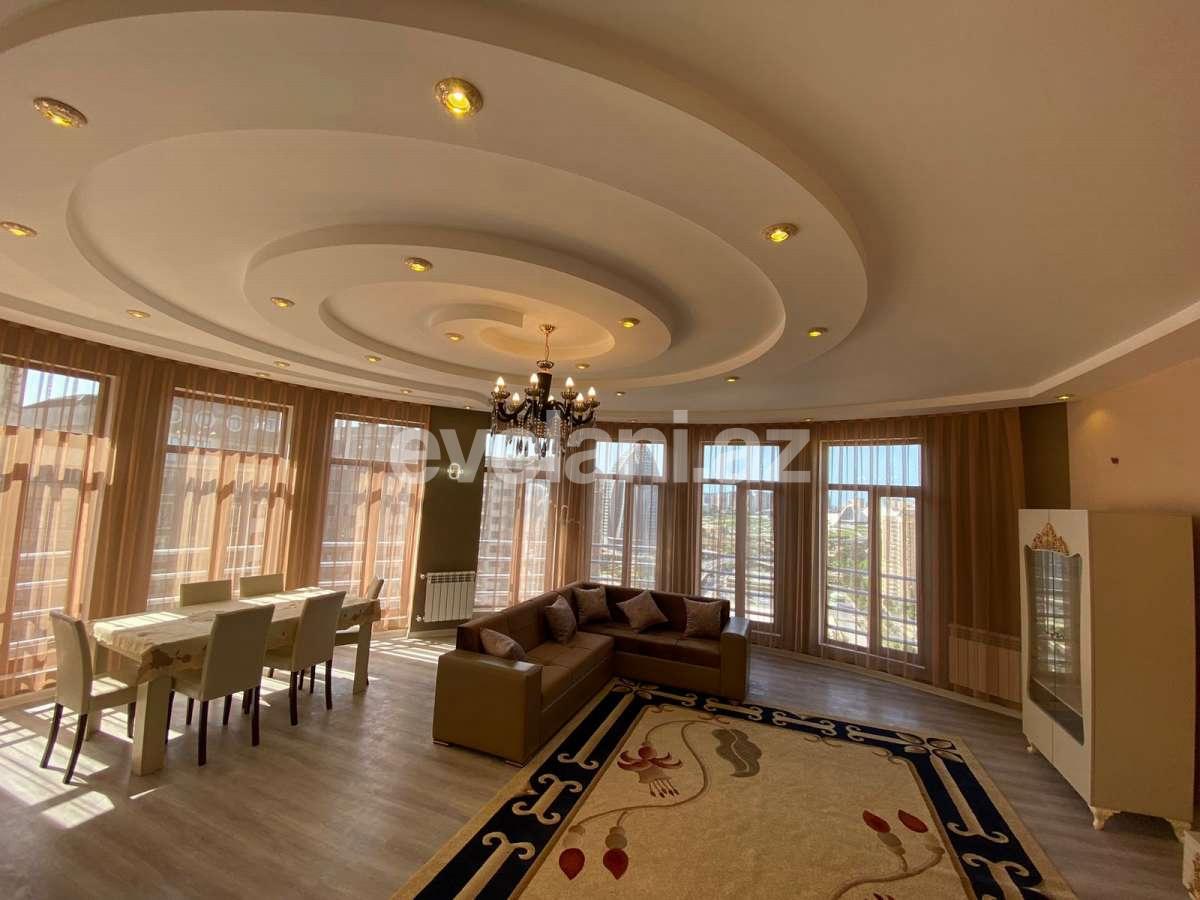 Rent, new building, 3 room, 161 m², Baku, Khatai r, Shah Ismail Khatai m.