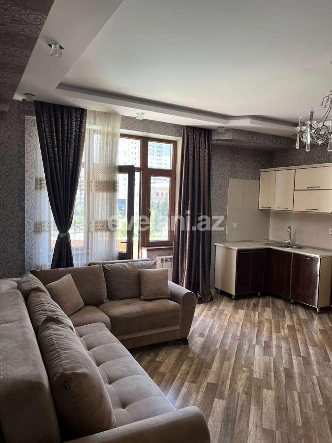 Rent, new building, 2 room, 110 m², Baku, Khatai r.