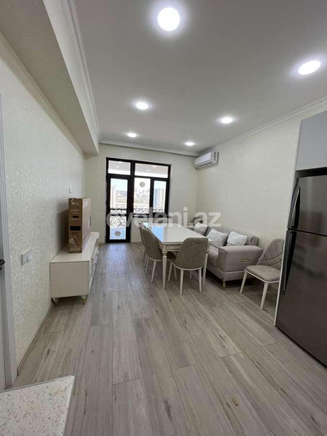 Rent, new building, 3 room, 105 m², Baku, Khatai r, Hazi Aslanov m.