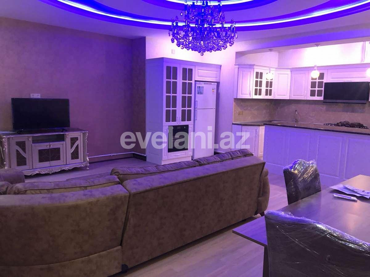 Rent, new building, 3 room, 125 m², Baku, Khatai r.