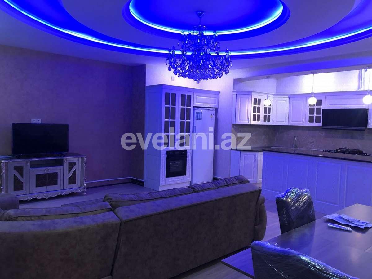 Rent, new building, 3 room, 125 m², Baku, Khatai r.
