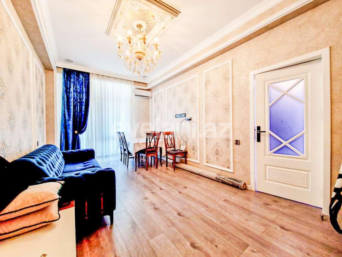 Kirayə verilir, yeni tikili, 2 otaqlı, 75 m², Bakı, Nizami r, Qara Qarayev m.