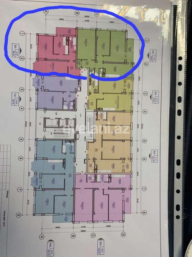 Satılır, yeni tikili, 4 otaqlı, 225 m², Bakı, Binəqədi r, 8-ci mikrorayon q, Azadlıq prospekti m.