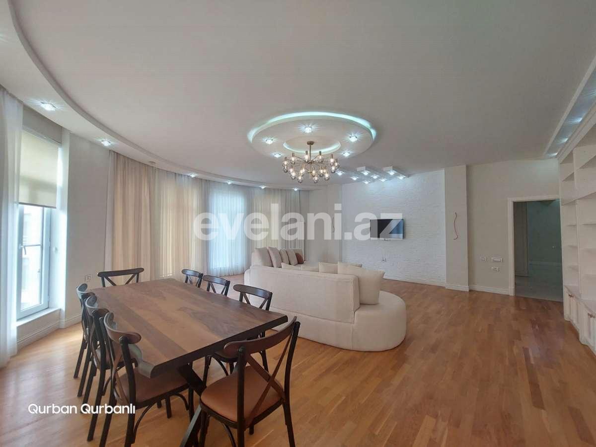 Rent, new building, 3 room, 192 m², Baku, Khatai r, Shah Ismail Khatai m.