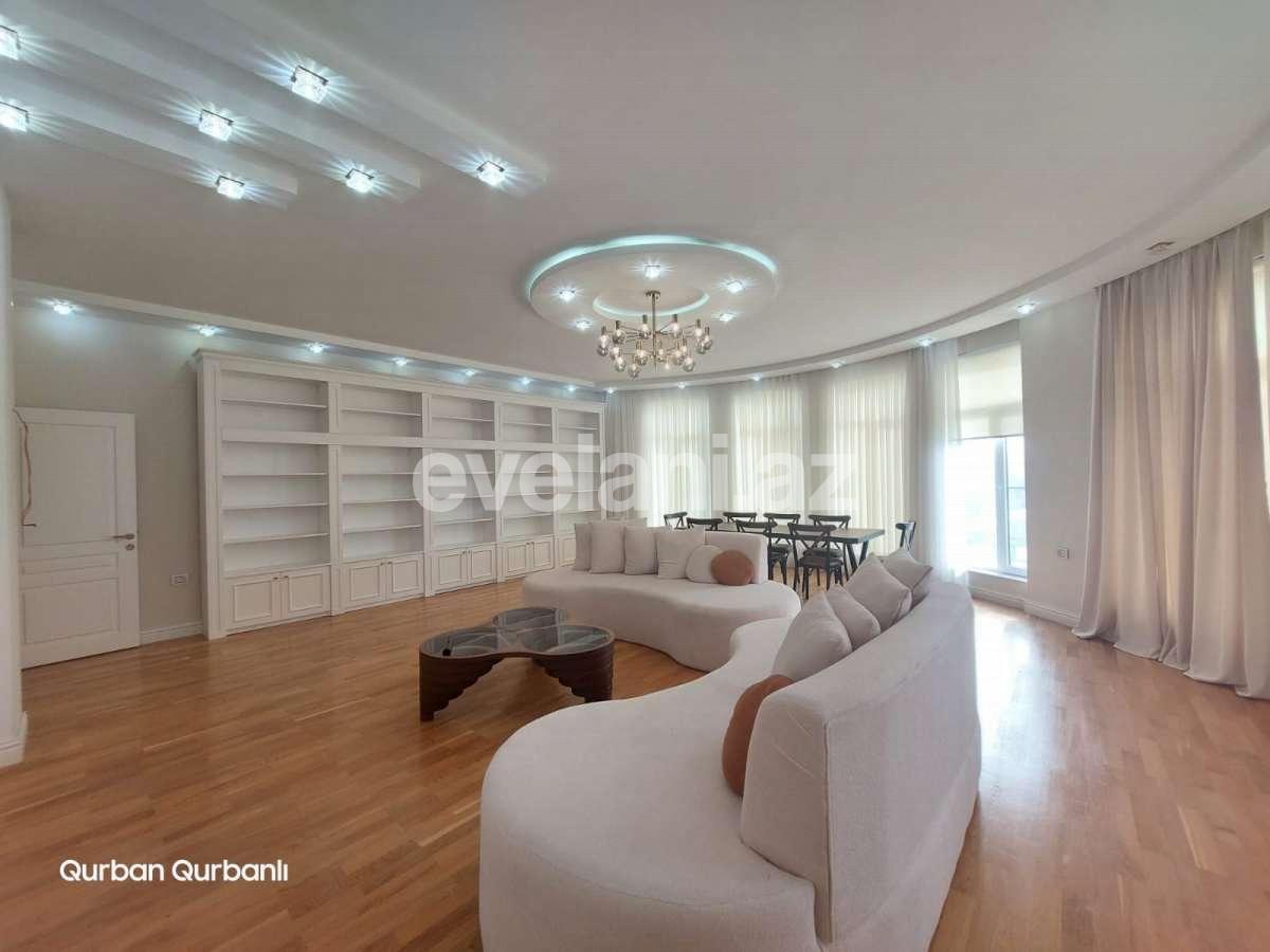 Rent, new building, 3 room, 192 m², Baku, Khatai r, Shah Ismail Khatai m.