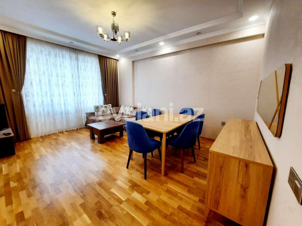 Kirayə verilir, yeni tikili, 2 otaqlı, 100 m², Bakı, Nizami r, Qara Qarayev m.