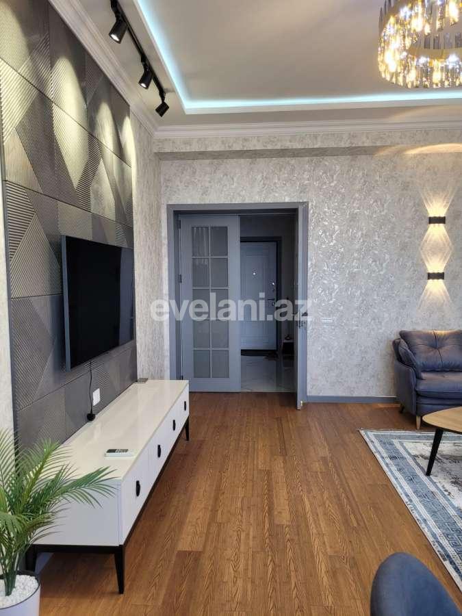 Rent, new building, 2 room, 90 m², Baku, Khatai r.