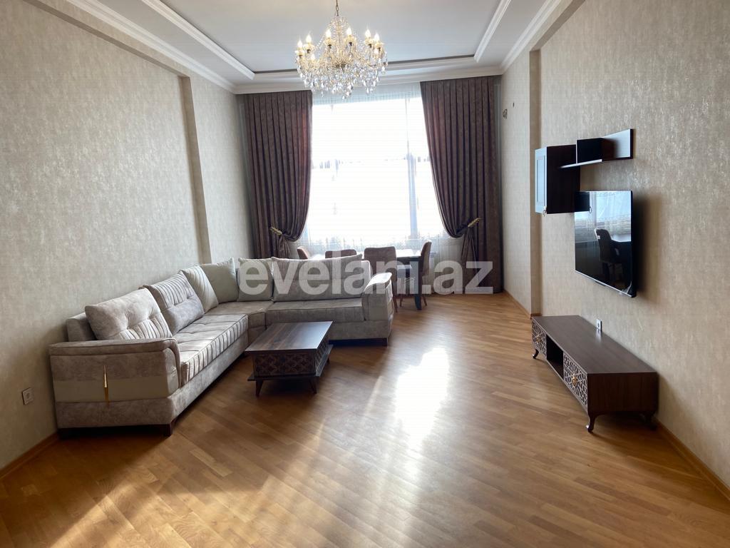 Rent, new building, 2 room, 101 m², Baku, Narimanov r, Ganjlik m.