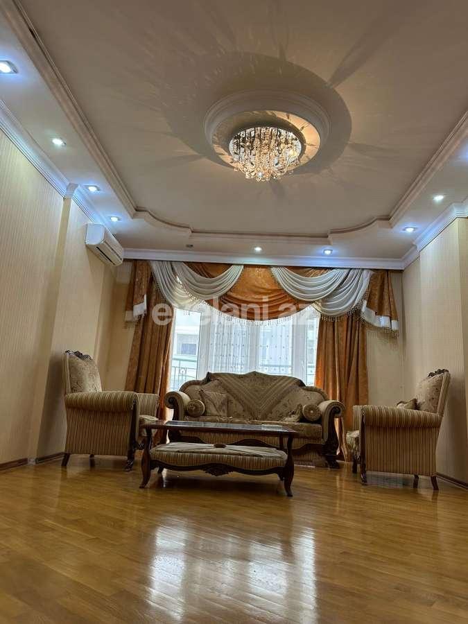 Сдаётся, новостройка, 3-комнаты, 117 m², Баку, Насиминский r, Гянджлик m.