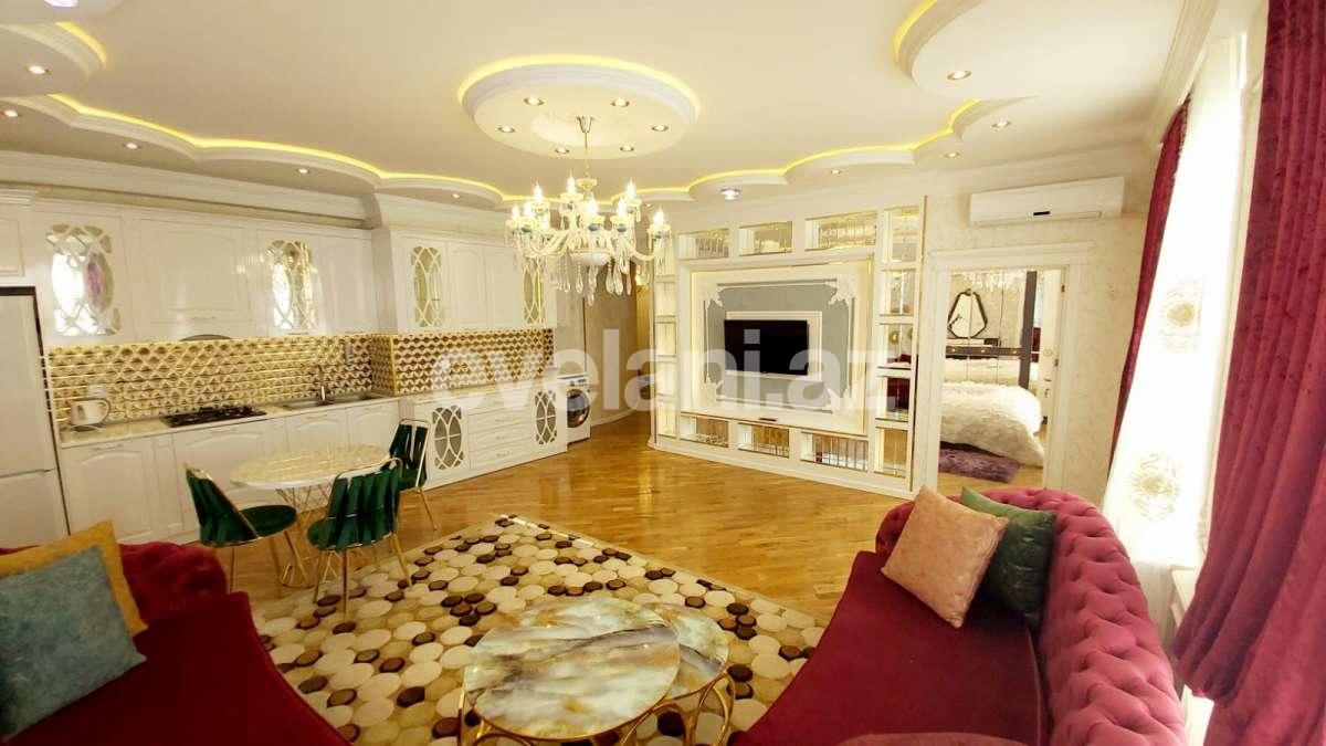 Kirayə verilir, yeni tikili, 3 otaqlı, 80 m², Bakı, Nizami r, Qara Qarayev m.