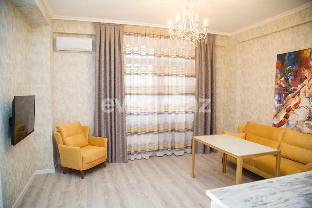 Rent, new building, 2 room, 70 m², Baku, Nasimi r, 28 may m.
