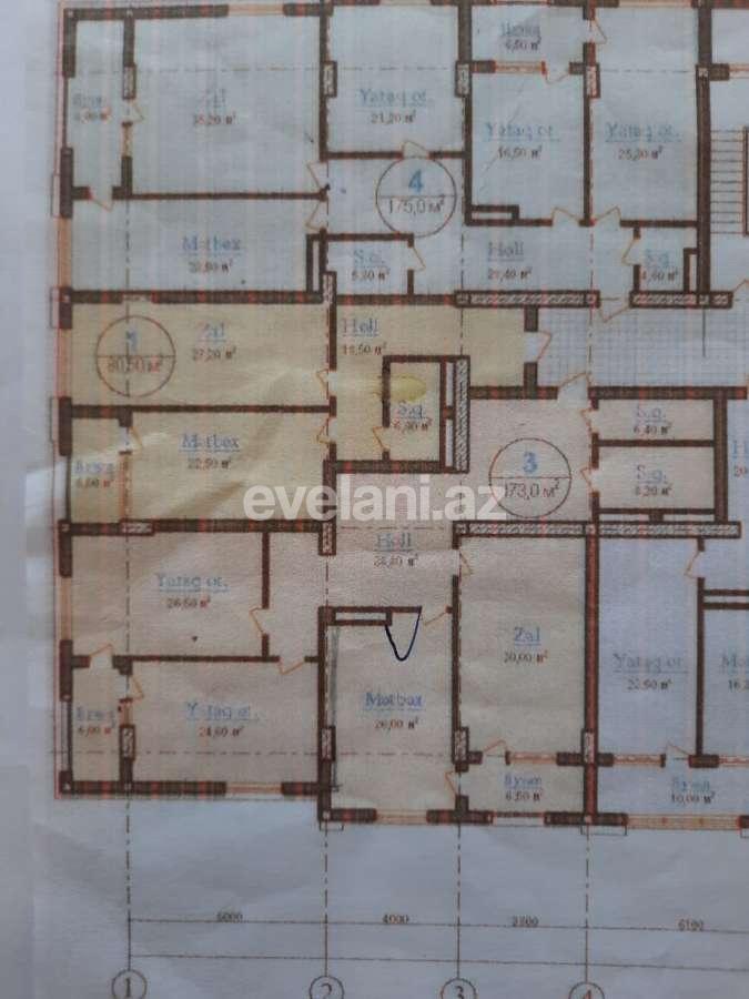 Satılır, yeni tikili, 3 otaqlı, 168 m², Bakı, Nəsimi r.