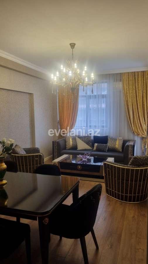 Rent, new building, 2 room, 107 m², Baku, Khatai r, Shah Ismail Khatai m.