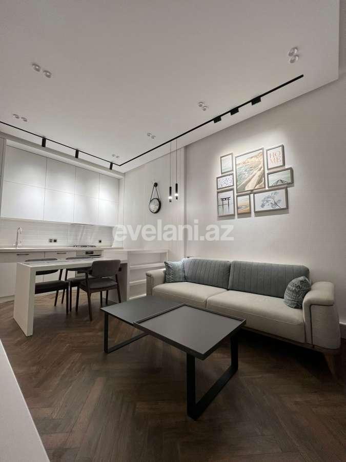 Rent, new building, 2 room, 69 m², Baku, Khatai r, Shah Ismail Khatai m.