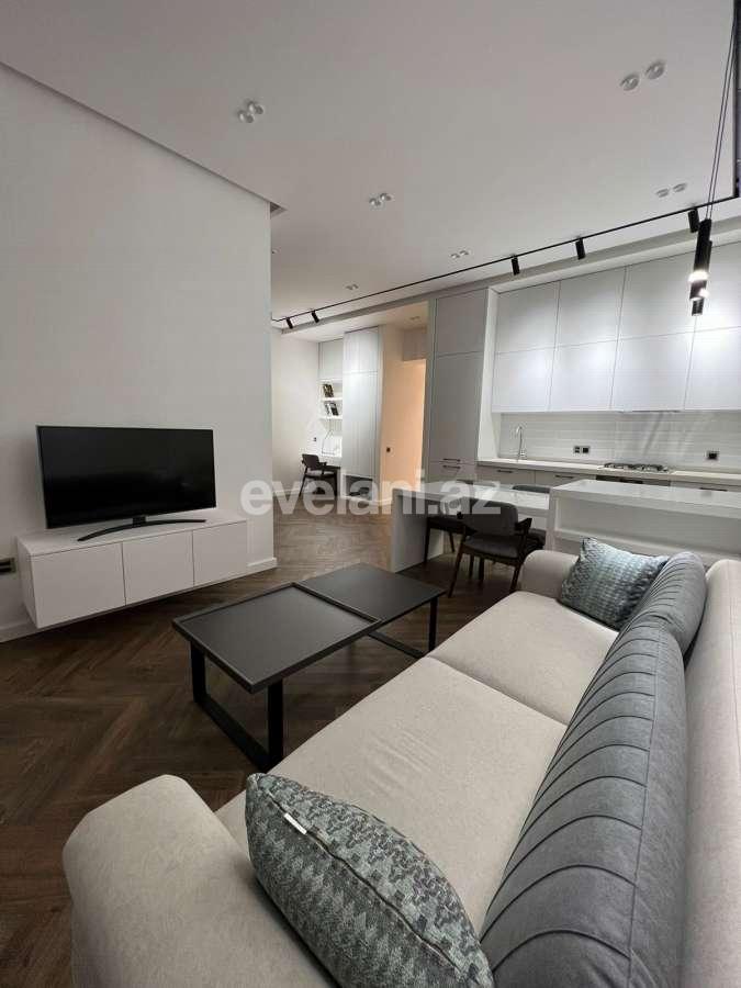 Rent, new building, 2 room, 69 m², Baku, Khatai r, Shah Ismail Khatai m.