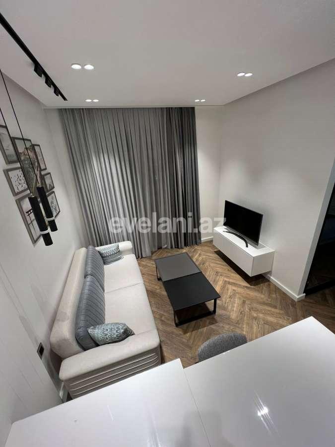 Rent, new building, 2 room, 69 m², Baku, Khatai r, Shah Ismail Khatai m.