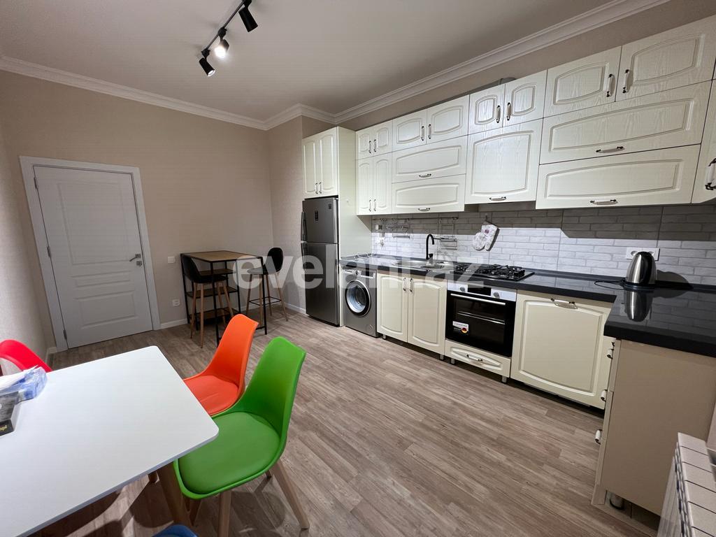 Rent, new building, 2 room, 97 m², Baku, Yasamal r, Inshaatchilar m.