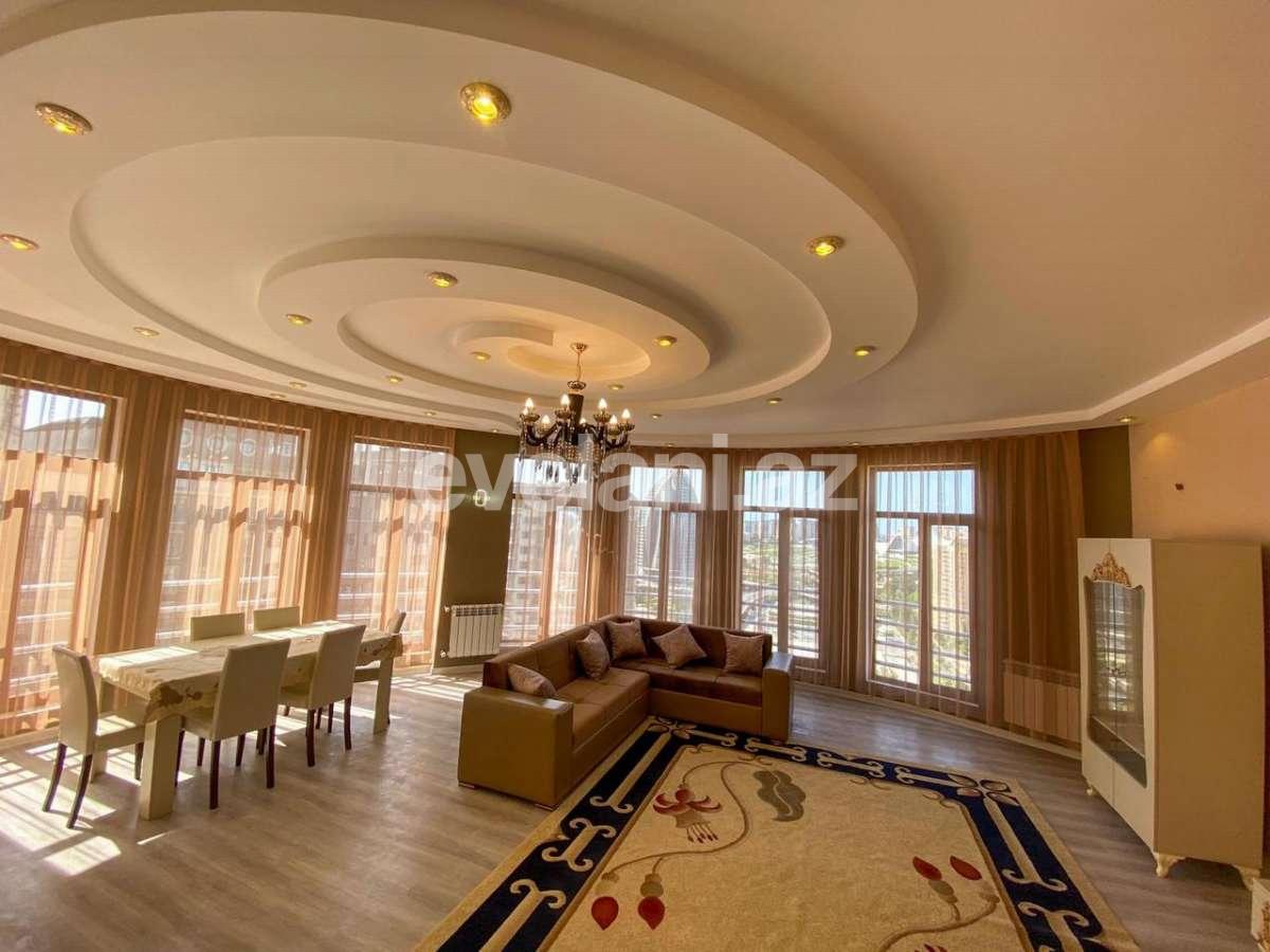 Rent, new building, 3 room, 166 m², Baku, Khatai r, Shah Ismail Khatai m.
