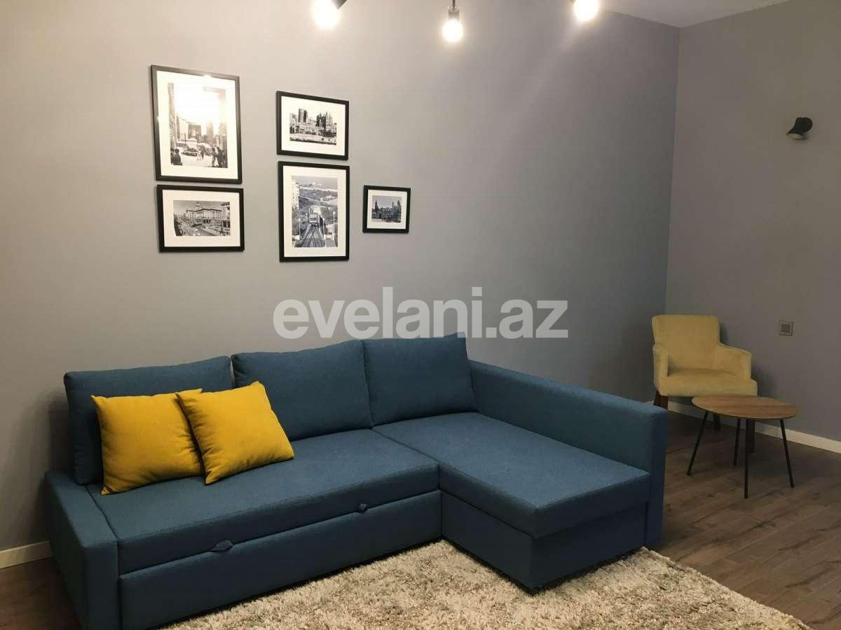 Rent, new building, 2 room, 87 m², Baku, Narimanov r, Ganjlik m.