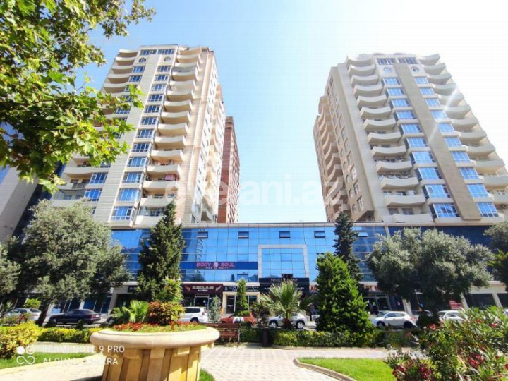 Sale, new building, 3 room, 125 m², Baku, Khatai r, Shah Ismail Khatai m.