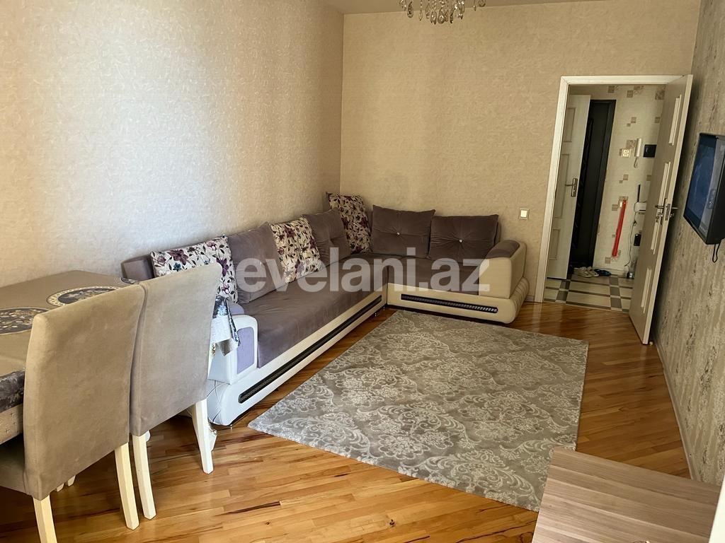 Rent, new building, 2 room, 50 m², Baku, Khatai r, Hazi Aslanov m.