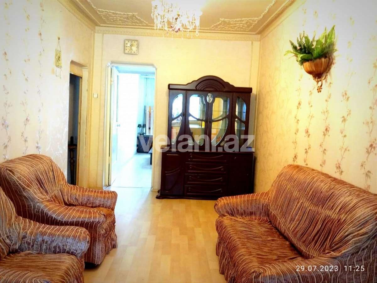 Rent, old building, 3 room, 80 m², Baku, Narimanov r, Ganjlik m.