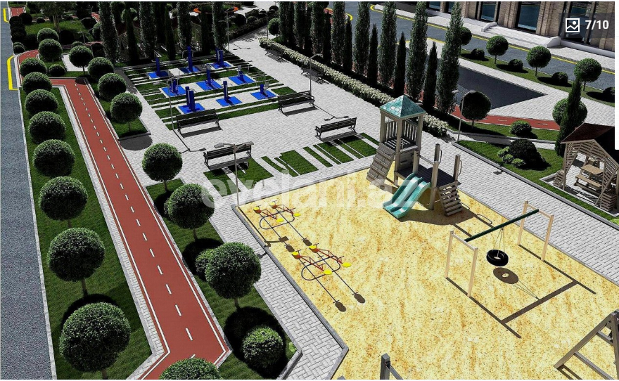 Satılır, yeni tikili, 2 otaqlı, 54 m², Bakı, Nəsimi r.