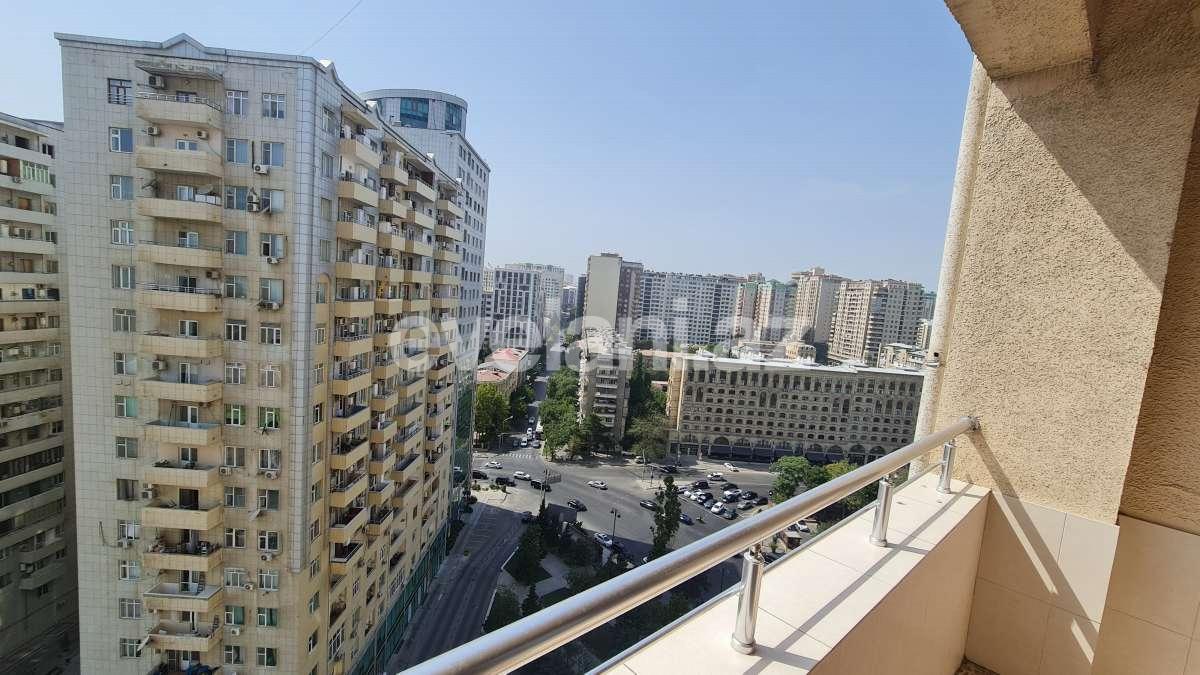 Rent, new building, 3 room, 161 m², Baku, Narimanov r, Ganjlik m.