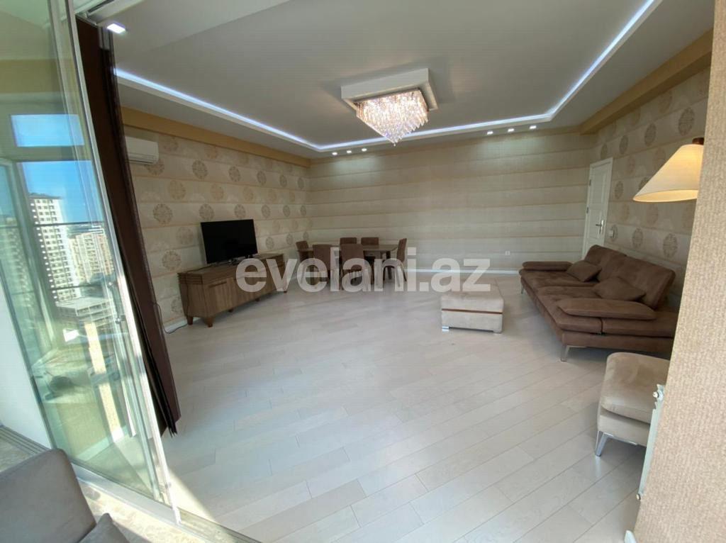 Rent, new building, 3 room, 118 m², Baku, Khatai r, Shah Ismail Khatai m.