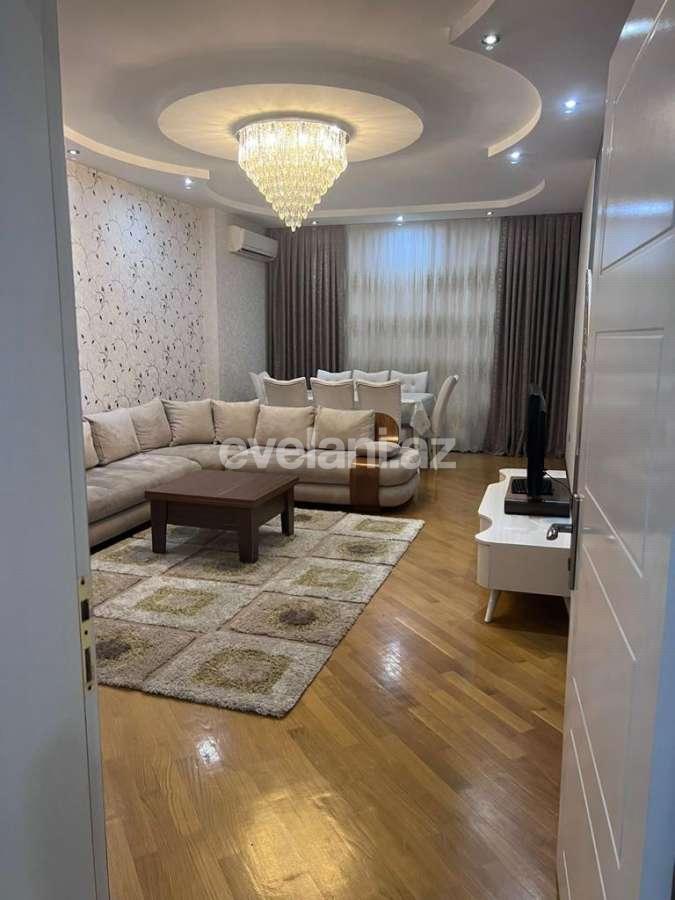 Kirayə verilir, yeni tikili, 3 otaqlı, 121 m², Bakı, Nəsimi r, 2-ci mikrorayon q, Memar Əcəmi m.