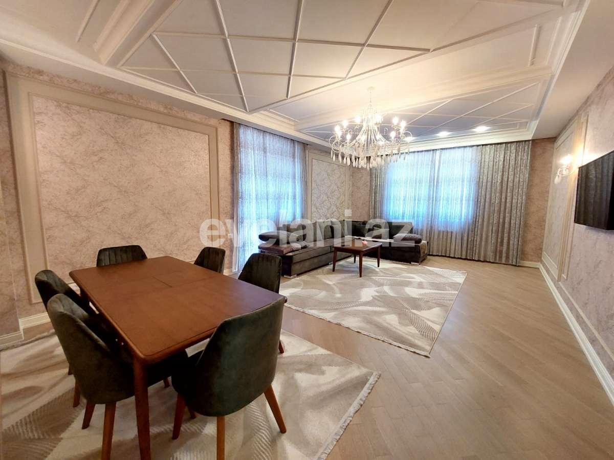 Rent, new building, 3 room, 135 m², Baku, Khatai r.